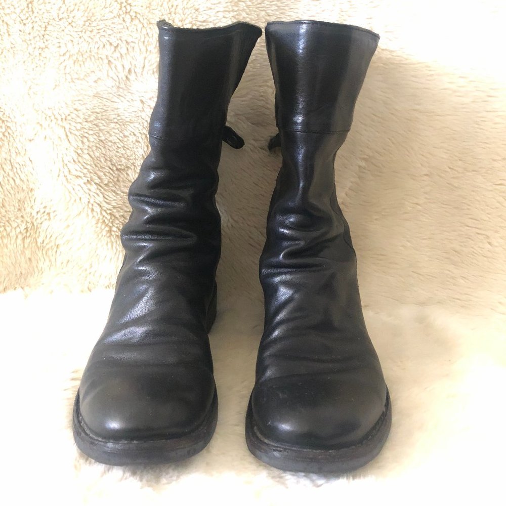 Fiorentini + Baker Ella Cuff Boot (low rise boots w foldover option) Sz 37/8.5